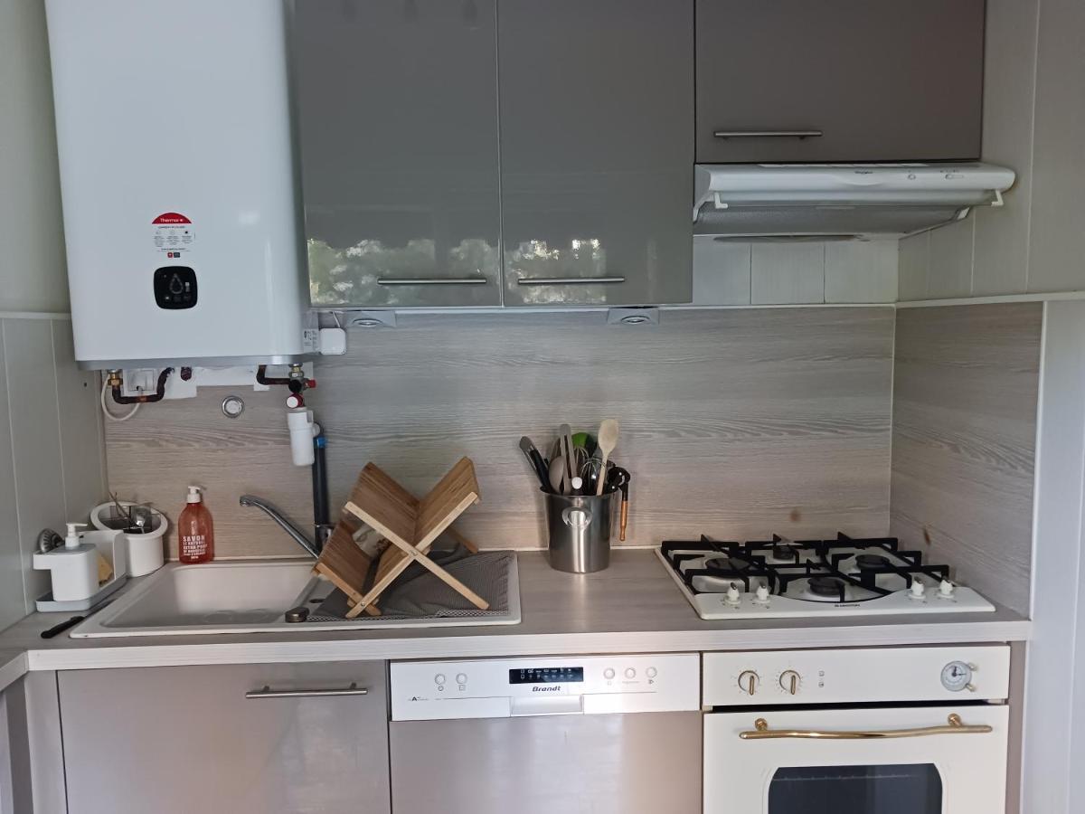 Rez-De-Jardin Grand Studio Apartment Cros-de-Cagnes Luaran gambar