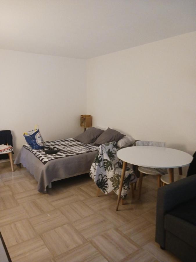 Rez-De-Jardin Grand Studio Apartment Cros-de-Cagnes Luaran gambar